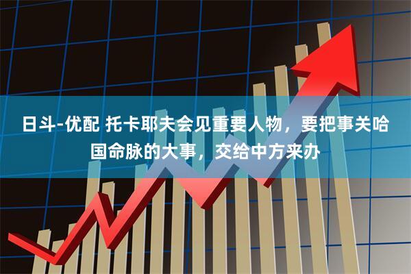 日斗-优配 托卡耶夫会见重要人物，要把事关哈国命脉的大事，交给中方来办