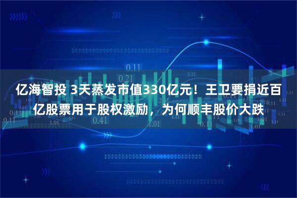亿海智投 3天蒸发市值330亿元！王卫要捐近百亿股票用于股权激励，为何顺丰股价大跌