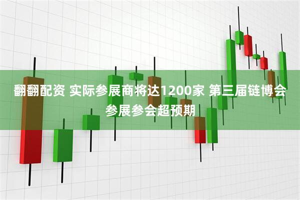 翻翻配资 实际参展商将达1200家 第三届链博会参展参会超预期