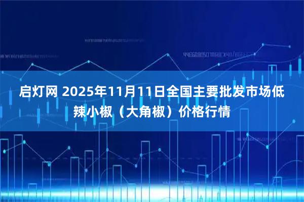 启灯网 2025年11月11日全国主要批发市场低辣小椒（大角椒）价格行情